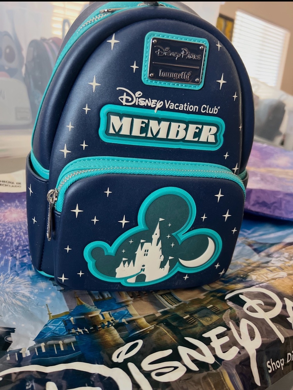 Member Kids Navy & Teal Mini Backpack